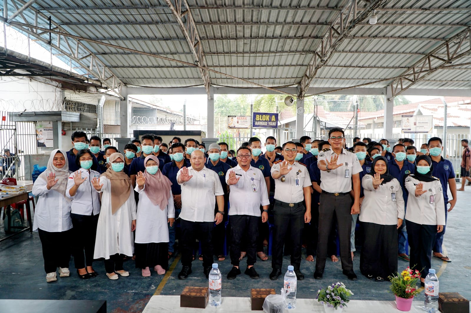 Gandeng Dinkes Dumai dan Puskesmas Bumi Ayu, Rutan Dumai Lakukan Cek Kesehatan Gratis Bagi Warga Binaan