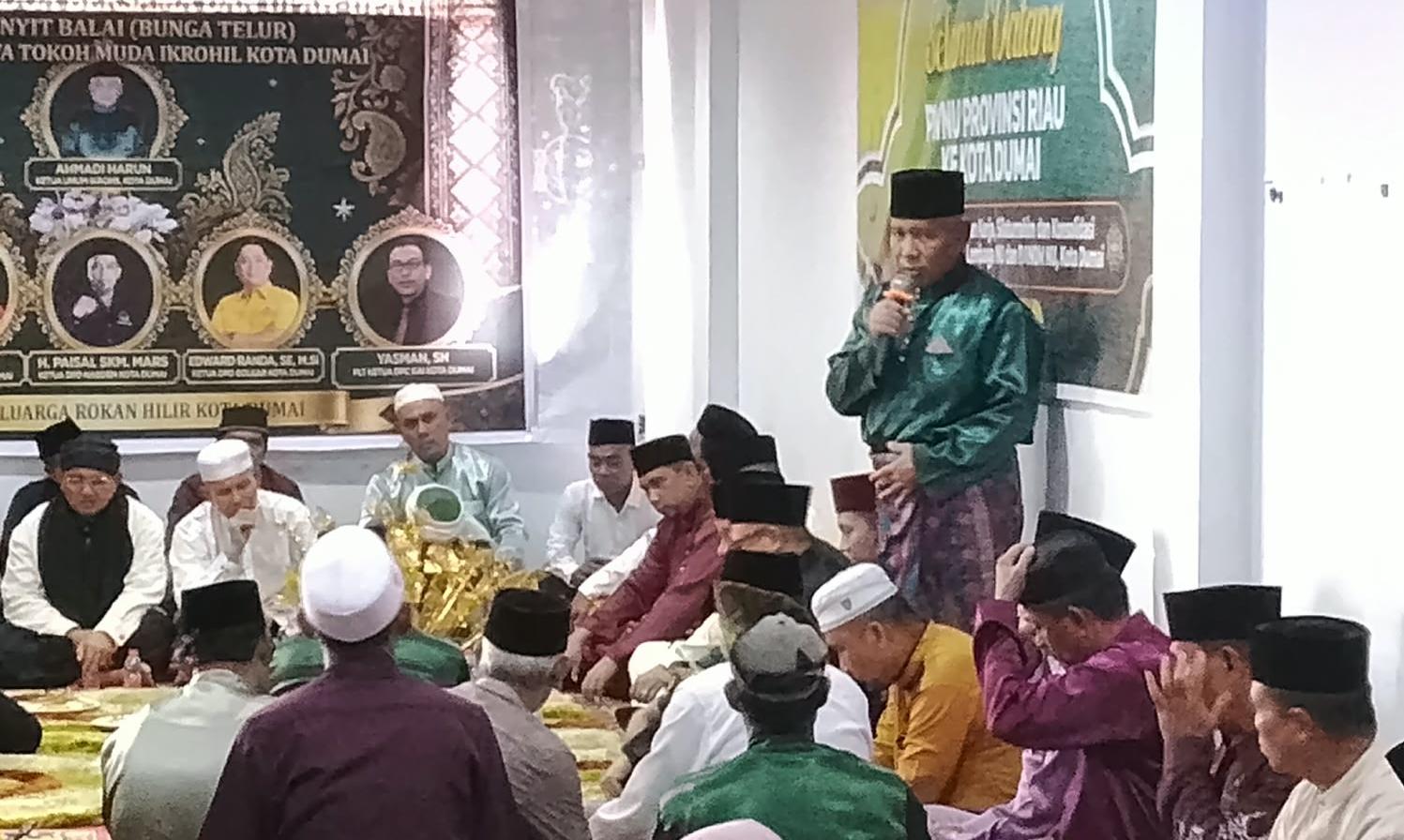 IKROHIL Dumai Gelar Tasyakuran, Upah-upah 4 Tokoh Muda