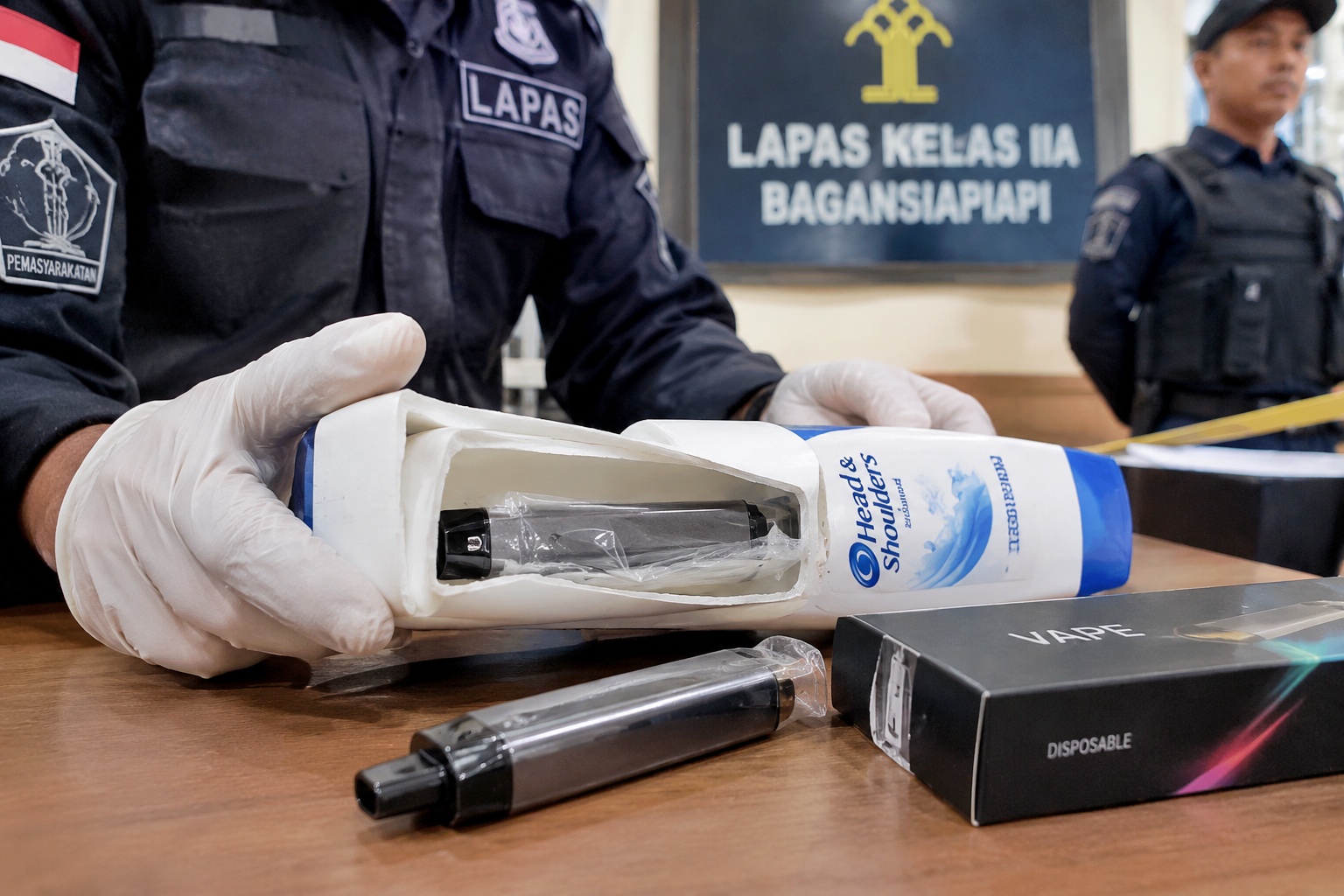 Lapas Bagansiapiapi Gagalkan Dugaan Penyelundupan Narkotika dalam Bentuk Vape