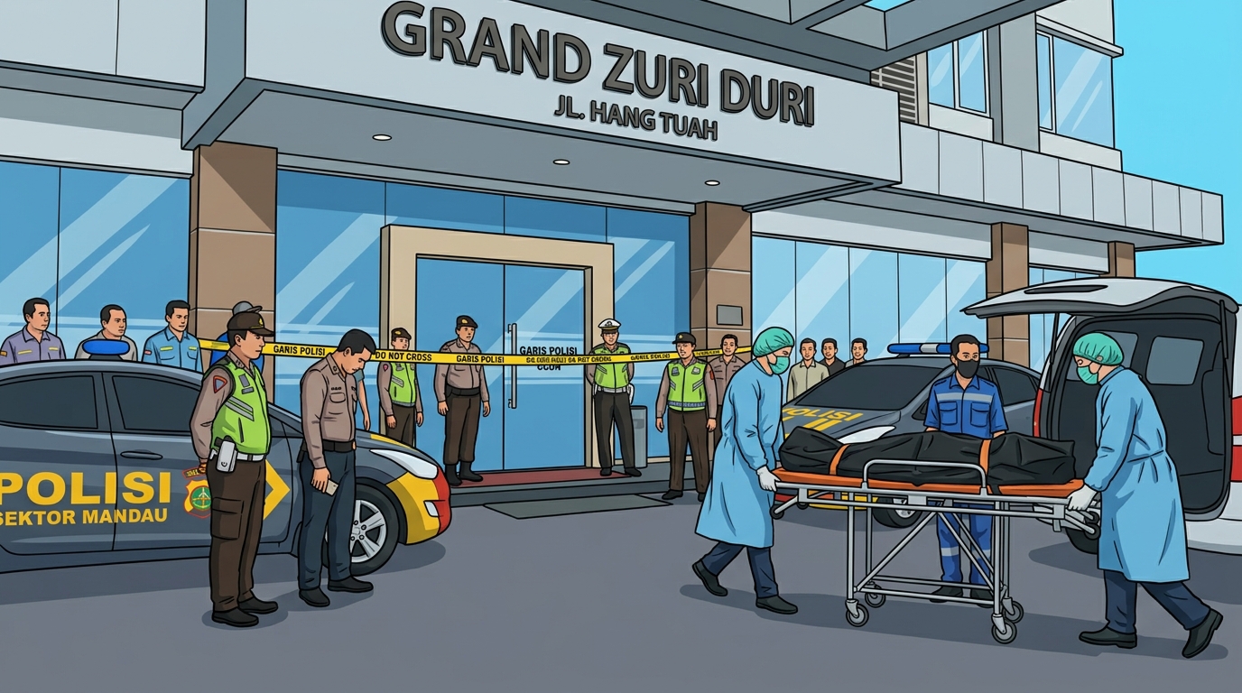 Tak Merespons Saat Dihubungi Rekan Kerja, WNA India Ditemukan Meninggal di Hotel Duri